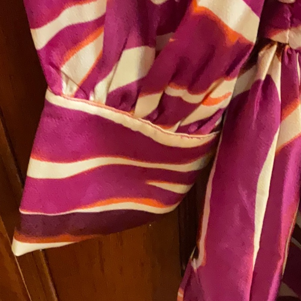Luxxel Purple and Orange Dress - Picture 3 of 12